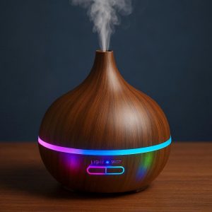 Ultrasonic Aromatherapy Diffuser with Color-Changing LED Lights